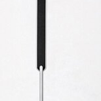 Модерен LED лампион 33W с регулиране на цветната температура – черен