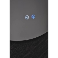 LED огледало с нагревател и димиране – 30W, влагозащитено IP44