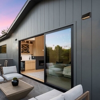 Компактен черен LED аплик Ibar 3W – модерно фасадно осветление с топла светлина