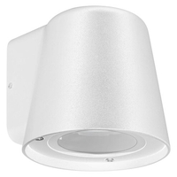 Модерен външен аплик Mandal – стилен матов бял дизайн с GU10 фасонка