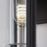 Външен аплик Zernest E27 със сензор – модерно фасадно осветление с IP54 защита