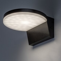 Модерен външен LED аплик Batida 9W с регулируема светлина – стилно фасадно осветление