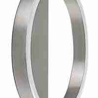 Модерен LED стенен аплик 15W с естествено бяла светлина – драскан хром