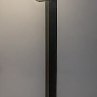 Модерен външен градински LED стълб Cubbington 10W с естествена бяла светлина