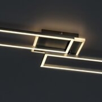 Смарт LED плафон 40W, 4500 lm, променлива светлина 2700–6500K, димируем, с дистанционно, модерна визия и Wi-Fi