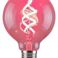 Смарт LED филаментна крушка G95 – E27, 4W, 2700K, RGB, Wi-Fi, димируема