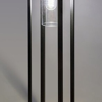 Модерен външен стълб Zernest E27 – стилно градинско осветление с IP54 защита