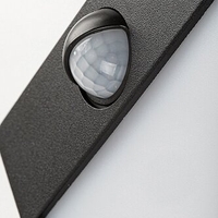 Умен външен LED аплик Balimo 12W с PIR сензор – модерно фасадно осветление