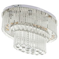 Смарт LED полилей с RGB осветление, Bluetooth управление и вградени тонколони – хром, E27 + LED 9W