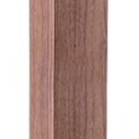 Елегантен градински стълб Wales E27 – модерно външно осветление с дървесен цвят и IP44 защита