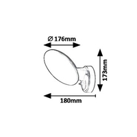 Мощен външен LED аплик Varna 12W за надеждно функционално осветление