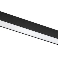 Смарт LED релсово осветление – 13W, регулируема цветна температура 2700–5500K, Wi-Fi, черен алуминий