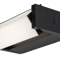 Модерен фасаден външен LED аплик Cubbington 18W с естествена бяла светлина