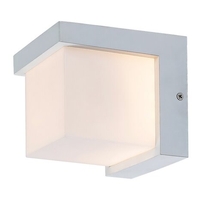 Модерен бял LED аплик Andelle 10W – стилно външно осветление с топла светлина