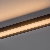 LED релсово осветление – 16W, топло бяло 3000K, черен алуминий