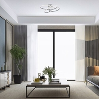 LED Плафон 30W, хром, D57,5см 4000K