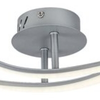 LED плафон Tatjana 15W в сребрист цвят – стилно и равномерно осветление