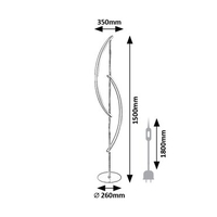 Модерен LED лампион 30W Jarnelle