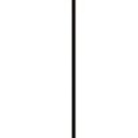 Модерен висящ полилей с 1 светлоизточник – черен с димно стъкло