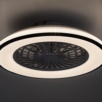Мултифункционален LED таванен плафон с вентилатор, звезден ефект и регулируема цветна температура
