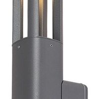 Модерна външна стенна LED лампа – 7W, 3000K, IP54, антрацит