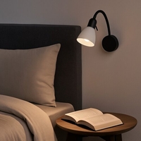 Спотчерен метал и бяло стъкло, 1xE14, 40W