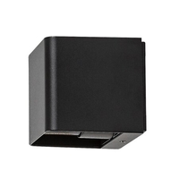 Компактен LED фасаден аплик Hallstatt 10W – стилен антрацит и топла светлина