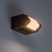 Модерен външен LED аплик Medna 8W с топло бяла светлина