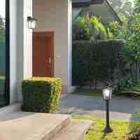 Класически външен градински стълб Taverna E27 – елегантно осветление за алеи и дворове с IP44 защита