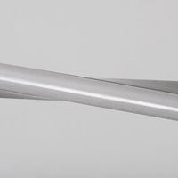 Модерен висящ LED полилей 28W – атен хром, топла светлина