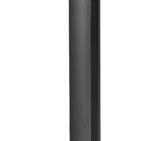 Външен градински LED стълб Wengen 12W с подвижна глава и топло бяла светлина