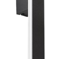 Модерен LED стенен аплик 12W с регулируема цветна температура – черен