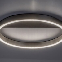 LED Плафон 20W, D40cm, хтом, 4000K