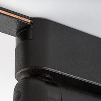 Смарт LED релсово осветление – 4W, регулируема цветна температура 2700–5500K, Wi-Fi, черен алуминий