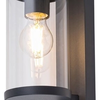 Модерен външен аплик Silistra –  1 Х Е27,  IP44 в  антрацитен цвят