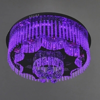 Модерен кристален LED полилей с дистанционно управление