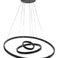 Модерен LED полилей Isaure – 100W, CCT 3000K–6500K, димируем, с дистанционно