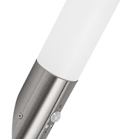 Модерен външен аплик Inox Torch E27 със сензор за движение – стилно фасадно осветление с IP44 защита