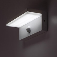 Интелигентен бял LED аплик Zaragoza 9W – външно осветление със сензор и регулируема цветна температура