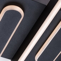 Модерен LED  плафон 46W с регулируема цветна температура – черен