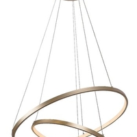 LED висящ полилей 75W, 7500 lm, димируем, променлива светлина 3000–6500K, с дистанционно