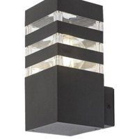 Елегантен външен аплик Ankara E27 – стилен антрацитен дизайн и IP44 защита