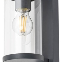 Модерен външен аплик Silistra –  1 Х Е27,  IP44 в  антрацитен цвят