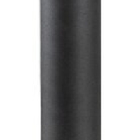 Елегантен градински стълб Teplice E27 – модерно външно осветление с IP44 защита и кафяв прозиращ абажур