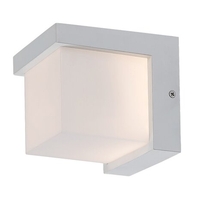 Модерен бял LED аплик Andelle 10W – стилно външно осветление с топла светлина