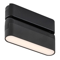 Смарт LED релсово осветление – 4W, регулируема цветна температура 2700–5500K, Wi-Fi, черен алуминий