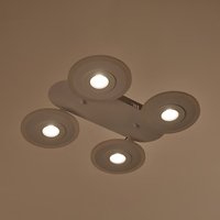 LED полилей 84W – бял цвят, Smart управление и регулируема светлина (2700K–6800K)