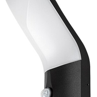 Външен LED аплик Tolna 10W с топло бяла светлина, PIR сензор и IP54 защита
