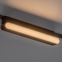 Смарт LED релсово осветление – 7W, регулируема цветна температура 2700–5500K, Wi-Fi, черен алуминий