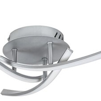 LED плафон Tatjana 22W в сребрист цвят – елегантно и мощно осветление